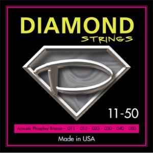 Se Diamond Strings Acoustic Phosphor Bronze (11-50) hos Allround Musik